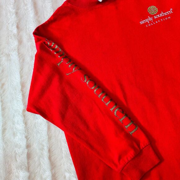 Simply Southern Christmas Nativity Scene Shirt Size Youth Small - Picture 4 of 6